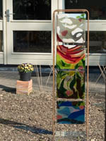 glaskunst  Lidwien Mol, kunstroute 2019